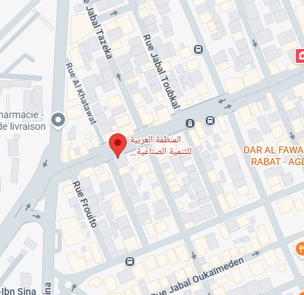 موقع AIDSMO على الخريطة